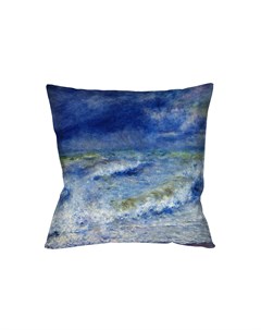 Арт подушка морской пейзаж мультиколор 45x45 см Object desire