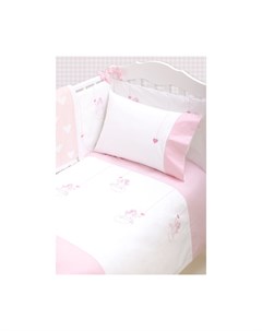 Комплект постельного белья angels розовый 100x140 см Luxberry