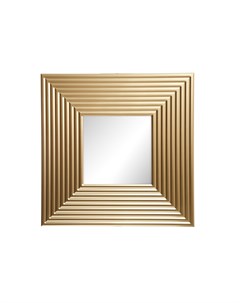 Настенное зеркало larino золотой 109 0x109 0x3 0 см Ambicioni
