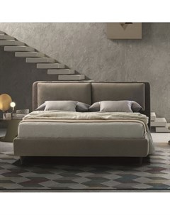 Кровать agata серый 242x100x222 см Idealbeds