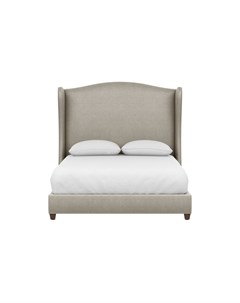 Кровать kayla серый 184x160x212 см Idealbeds