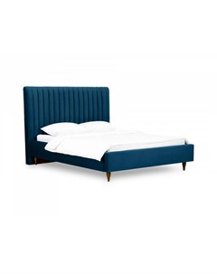Кровать dijon 1600 синий 178x135x225 см Ogogo
