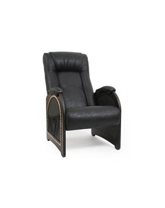 Кресло с карманами черный 60x92x92 см Coolline