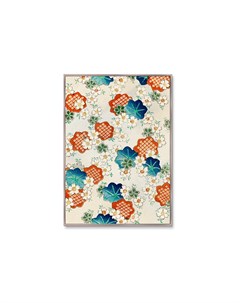 Репродукция картины на холсте floral pattern iii 1894г мультиколор 75x105 см Картины в квартиру