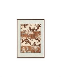 Репродукция картины на холсте leaf pattern ii 1894г мультиколор 75x105 см Картины в квартиру