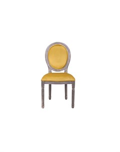 Интерьерный стул volker gold velvet желтый 50x100x54 см Mak-interior