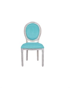 Интерьерный стул volker marine blue голубой 50x100x54 см Mak-interior
