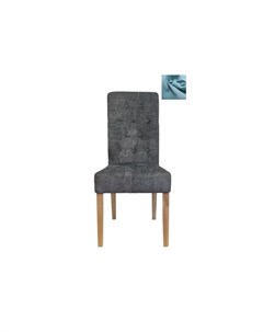 Обеденный стул ostin teal голубой 47x100x58 см Mak-interior
