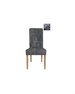 Обеденный стул ostin dark grey серый 47x100x58 см Mak-interior
