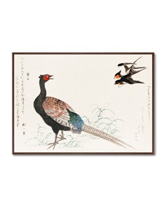 Репродукция картины на холсте fumiyomu onna 1790г мультиколор 105x75 см Картины в квартиру
