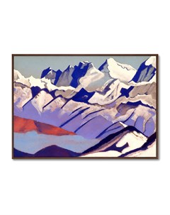 Репродукция картины на холсте эверест 1936г мультиколор 105x75 см Картины в квартиру