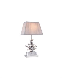 Настольная лампа серый 38 0x68 0x25 0 см Delight collection