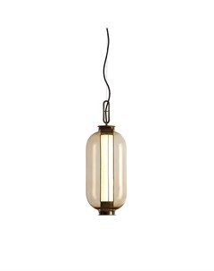 Подвесной светильник bia b amber коричневый 22x60x22 см Delight collection