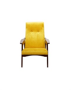 Кресло callisto mustard желтый 64 0x95 0x80 0 см Sputnik