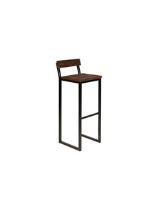 Барный стул geometry коричневый 43 0x106 0x36 0 см Idea