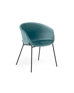Кресло zadine голубой 60x76x54 см La forma