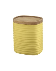 Емкость для хранения с бамбуковой крышкой tierra желтый 20x18x13 см Guzzini