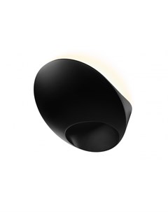 Настенный светильник light flux черный 21x15 см Iledex