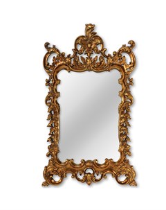 Настенное зеркало дезири золотой 73x128x5 см Object desire
