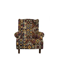 Кресло в африканском стиле мультиколор 85 0x105 0x85 0 см La neige