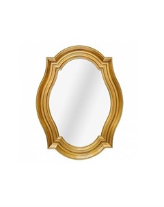 Настенное зеркало камео голд золотой 81x106x5 см Object desire