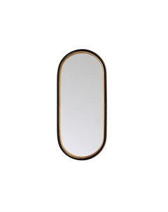 Настенное зеркало катрин голд черный 40x93x3 см Object desire