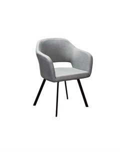 Кресло oscar arki серый 60x77x59 см R-home
