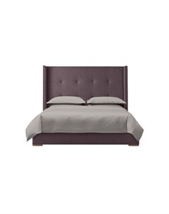 Мягкая кровать greystone 140 200 фиолетовый 166 0x130x212 см Myfurnish