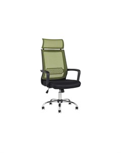 Кресло офисное topchairs style зеленый 60x117x70 см Stool group
