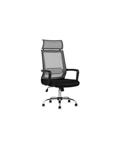 Кресло офисное topchairs style серый 60x117x70 см Stool group
