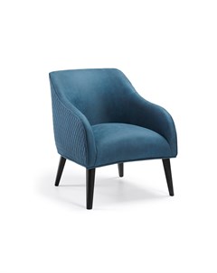 Кресло lobby синий 65x80x75 см La forma