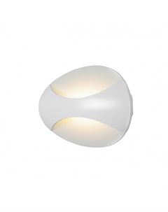 Настенный светильник flux белый 21x14x5 см Iledex