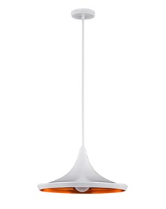 Подвесной светильник balina wide белый 20 см Mak-interior