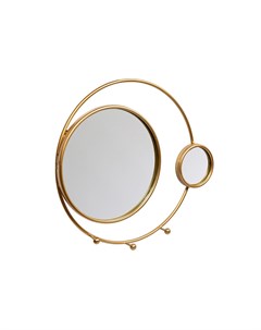 Настенное зеркало сальма голд золотой 58x51x6 см Object desire
