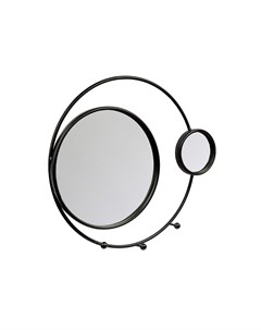 Настенное зеркало сальма блэк черный 56x51x6 см Object desire
