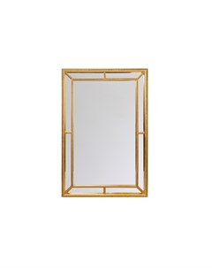 Настенное зеркало тулуз золотой 120x80x4 см Object desire