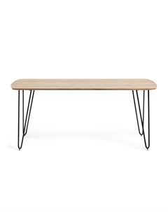 Обеденный стол barcli бежевый 160x76x90 см La forma