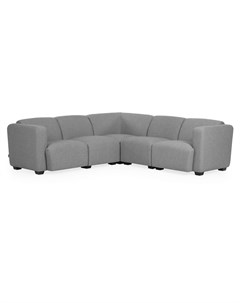 Угловой диван legara серый 226x226 см La forma