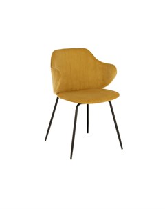 Кресло suanne желтый 54x79x55 см La forma