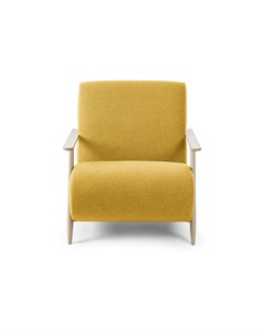 Кресло marthan желтый 77x78x86 см La forma
