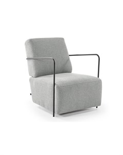 Кресло gamer серый 69x82x80 см La forma