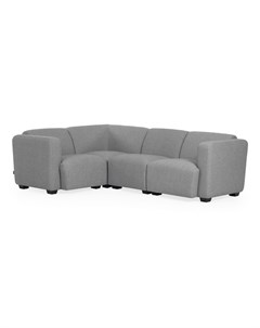Угловой диван legara серый 226x164 см La forma