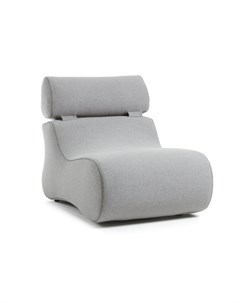 Кресло club серый 79x105 см La forma