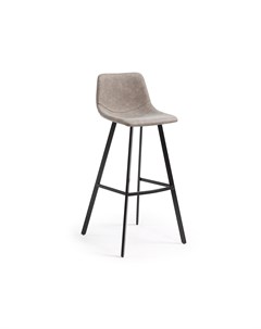 Барный стул andi серый 49x107x53 см La forma