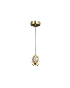 Подвесной светильник rocio 1l золотой 14 см Schuller