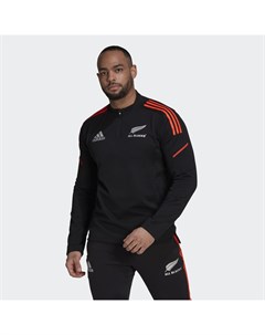 Флисовый джемпер All Blacks Rugby Primegreen 1 4 Zip Performance Adidas