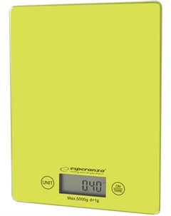 Кухонные весы Lemon EKS002 зеленый Esperanza