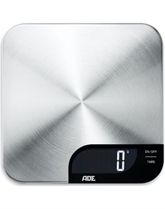 Кухонные весы Alessia KE1600 серебристый серый Ade