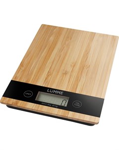 Кухонные весы LU 1346 бамбук 36748 Lumme