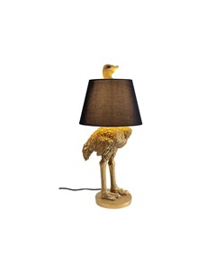 Лампа настольная ostrich черный 31x67x31 см Kare